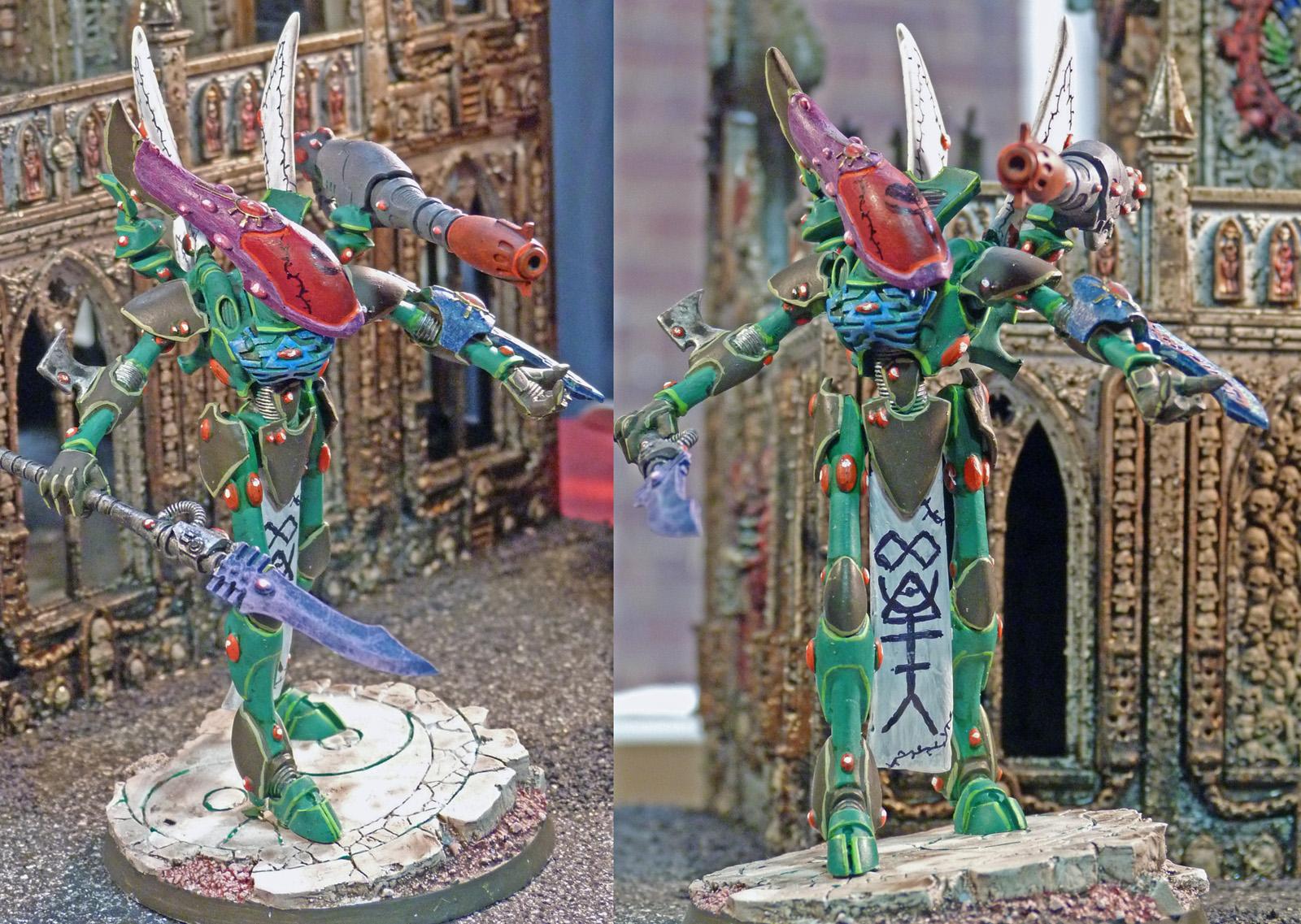 Biel Eldar Tan Warhammer 40000 Biel Tan Wraithseer Gallery